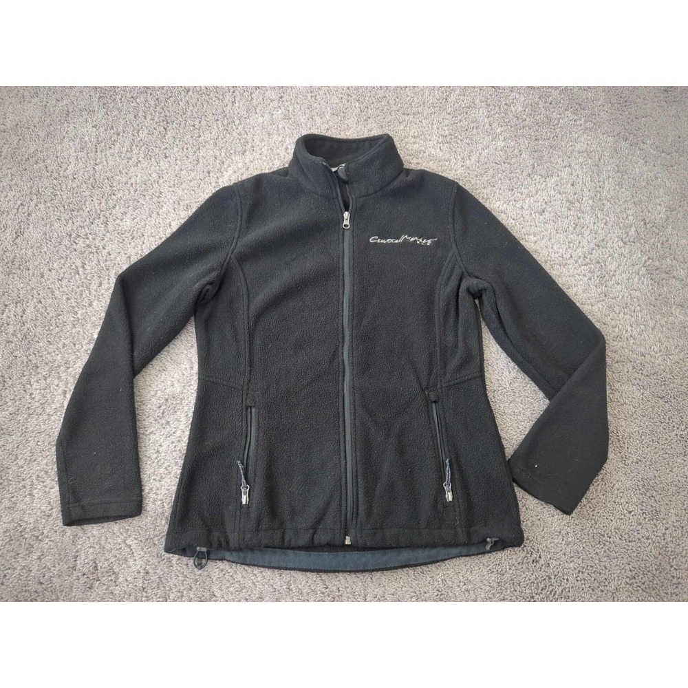 HEB Central Market Jacket Womens M Full Zip‎ Long Sleeve Port Authority Black